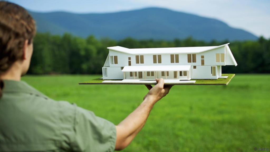 Caractéristiques de la rédemption de terres sous la maison