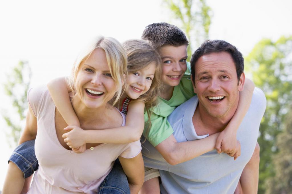 familles heureuses