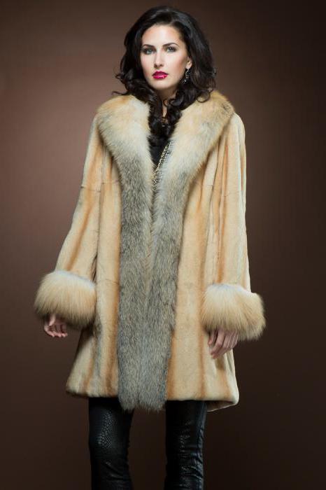 le manteau de fourrure le plus cher à partir de laquelle la fourrure de vison