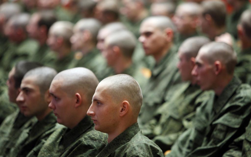 Recruits before the oath