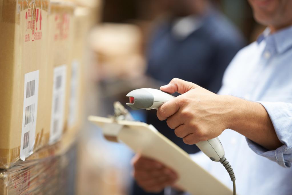 Inventory of goods in storage warehouses