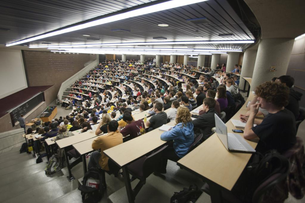 University lecture room