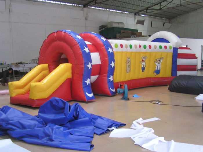 production d'attractions gonflables