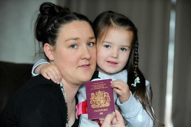 getting a passport up to 14 years old