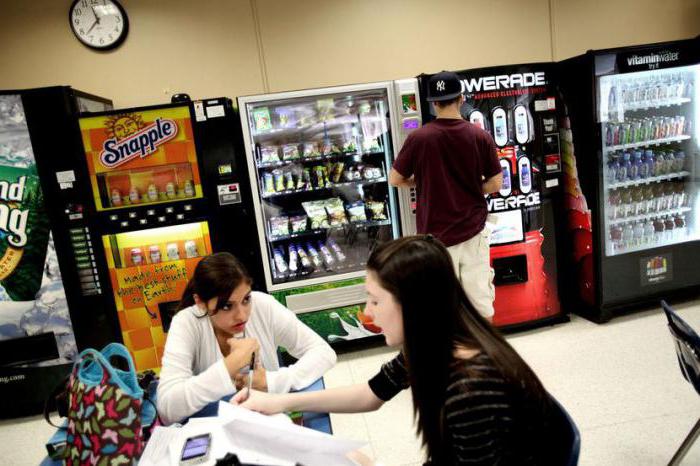 installation of coffee and snack machines
