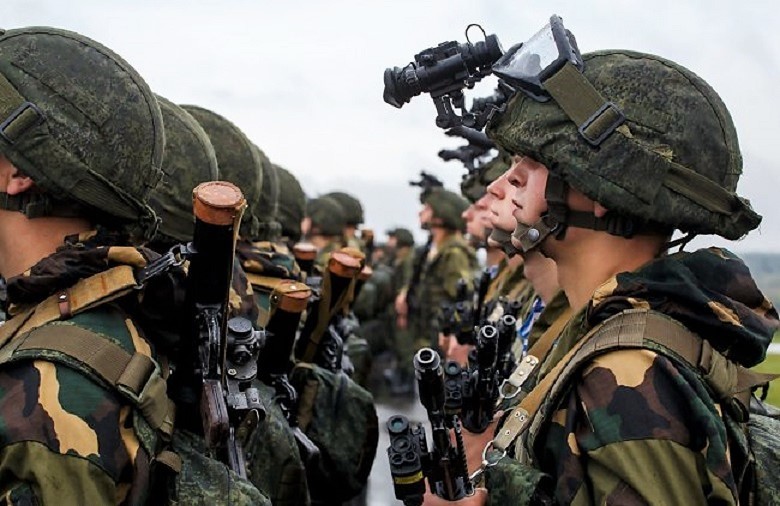 Soldiers in the ranks