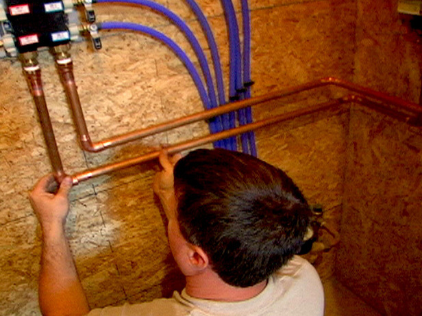 démontage des canalisations de gaz