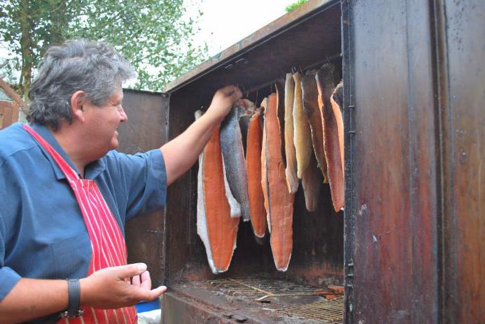 technologie de fumer du poisson à la maison
