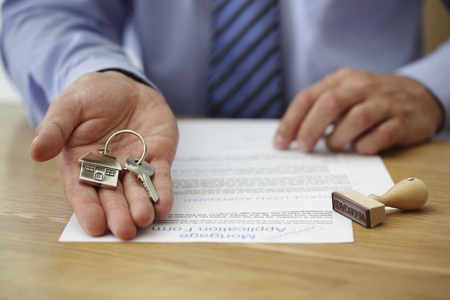 who is given a mortgage for an apartment