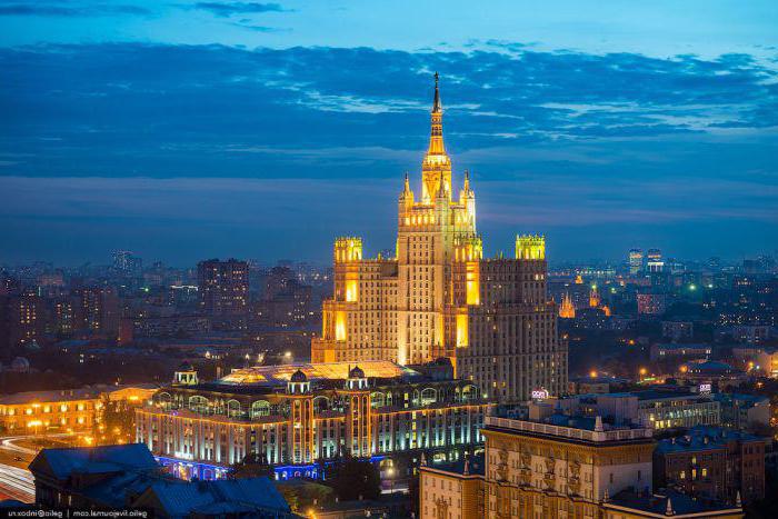 seven stalinist skyscrapers of Moscow