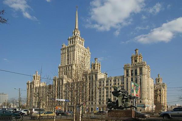 Stalinist skyscrapers in Moscow addresses