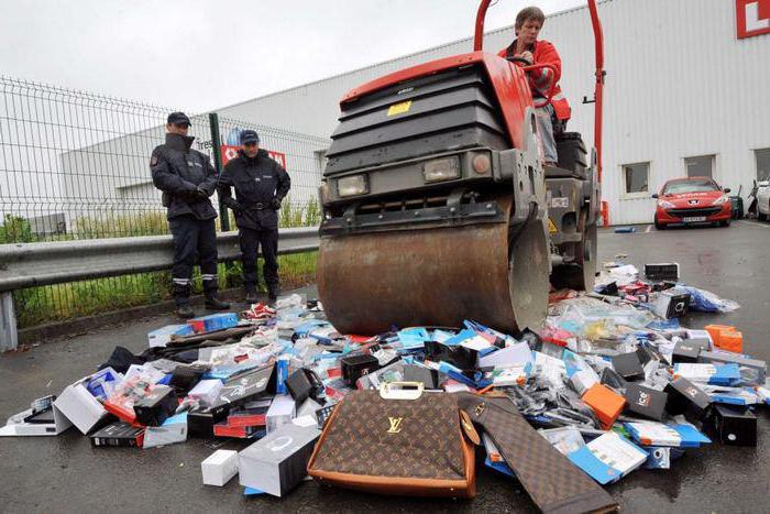 procédure de destruction douanière