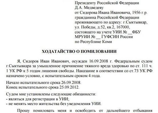  amnistie et réhabilitation en droit pénal de la fédération de russie