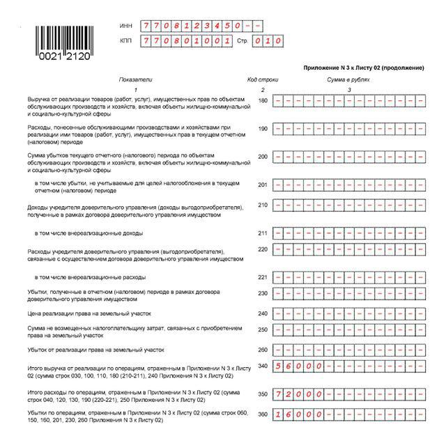  loss in income tax return for the year of explanation