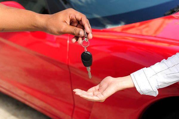 vérifier la voiture pour le crédit ou la garantie