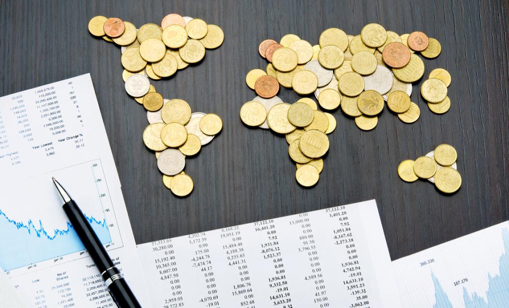coins and documents