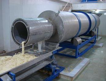 production d'amidon de pomme de terre