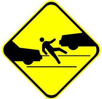 hitting a pedestrian outside a pedestrian crossing