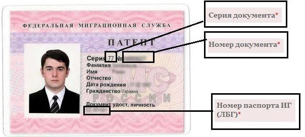 obtaining a patent for work in the Moscow region