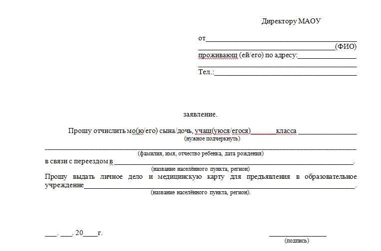 Application for deductions
