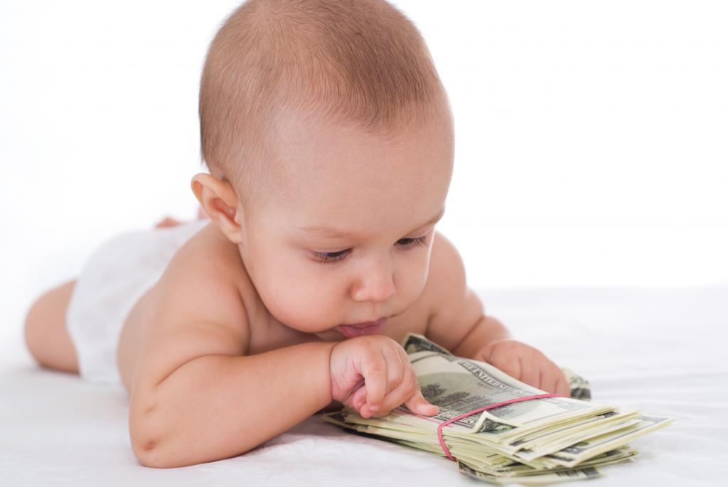 Money for children father