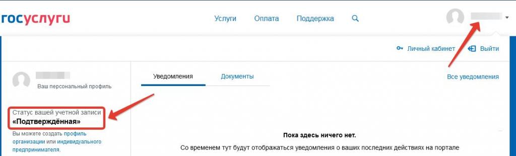 Verified Profile on Government Services