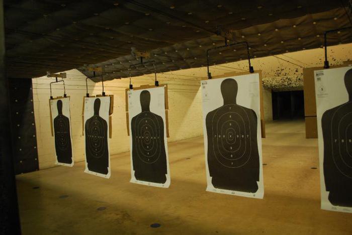 mesures de sécurité avec des armes pendant le tir
