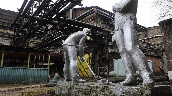Sickle and hammer factory in Moscow