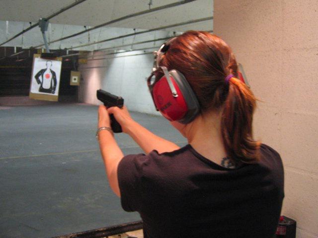 pistol shooting