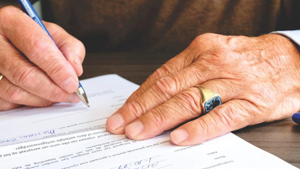 indiquer le droit lors du dépôt d'une demande de pension alimentaire