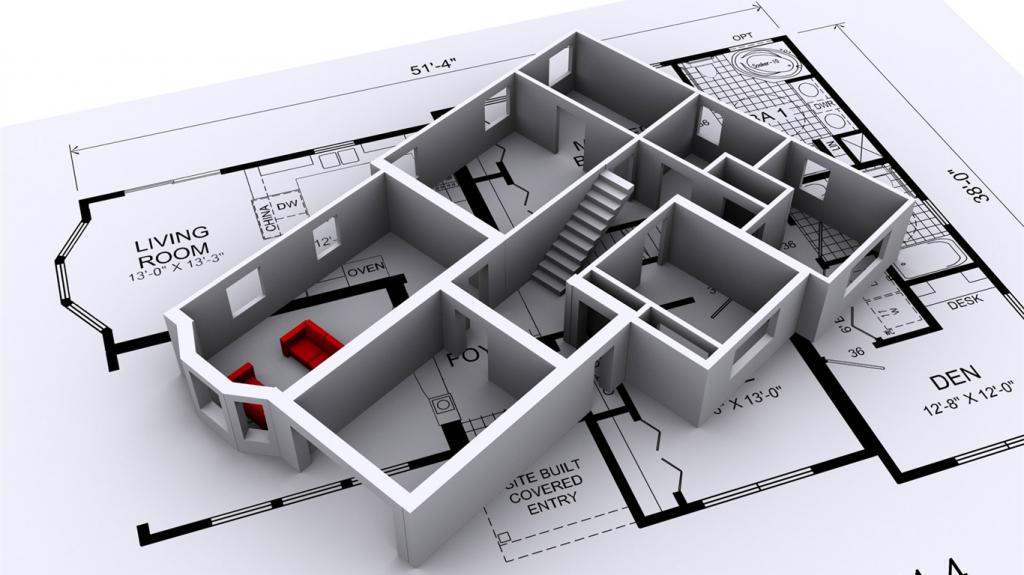 Building model and plan