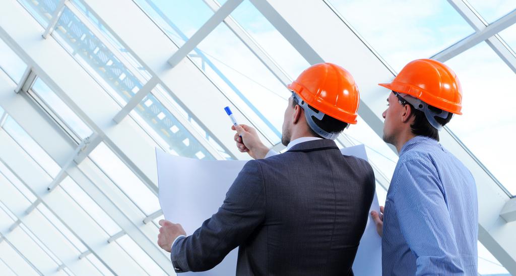 poste de supervision technique en construction