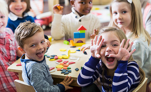 At what age do they take to kindergarten?