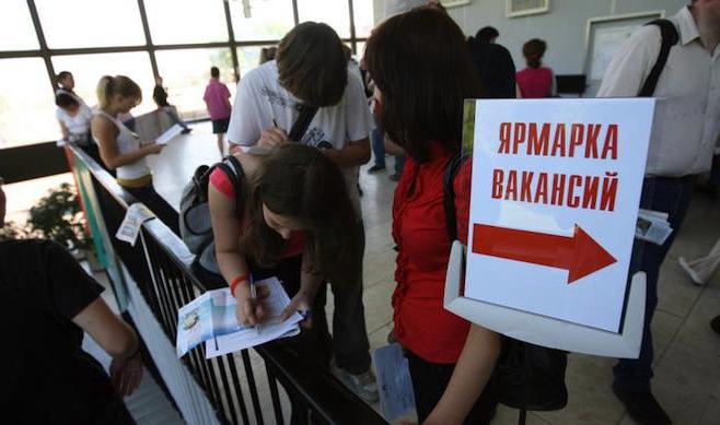 legal status of unemployed in rf