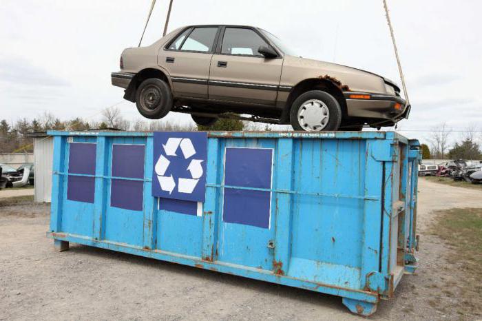 how to dispose of a car