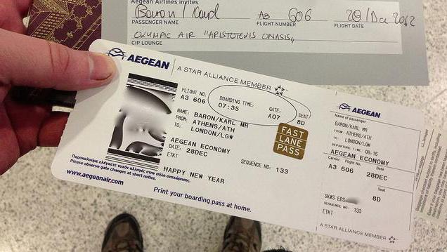 electronic flight ticket how to use