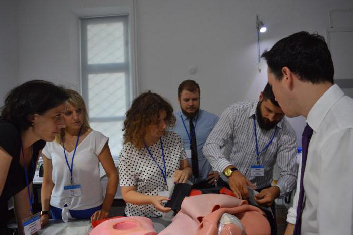 The procedure for the provision of medical care