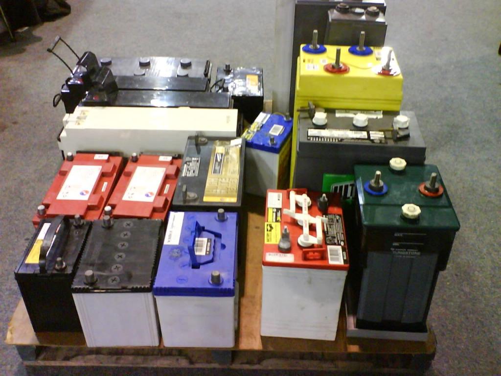 Stockage de batterie de voiture