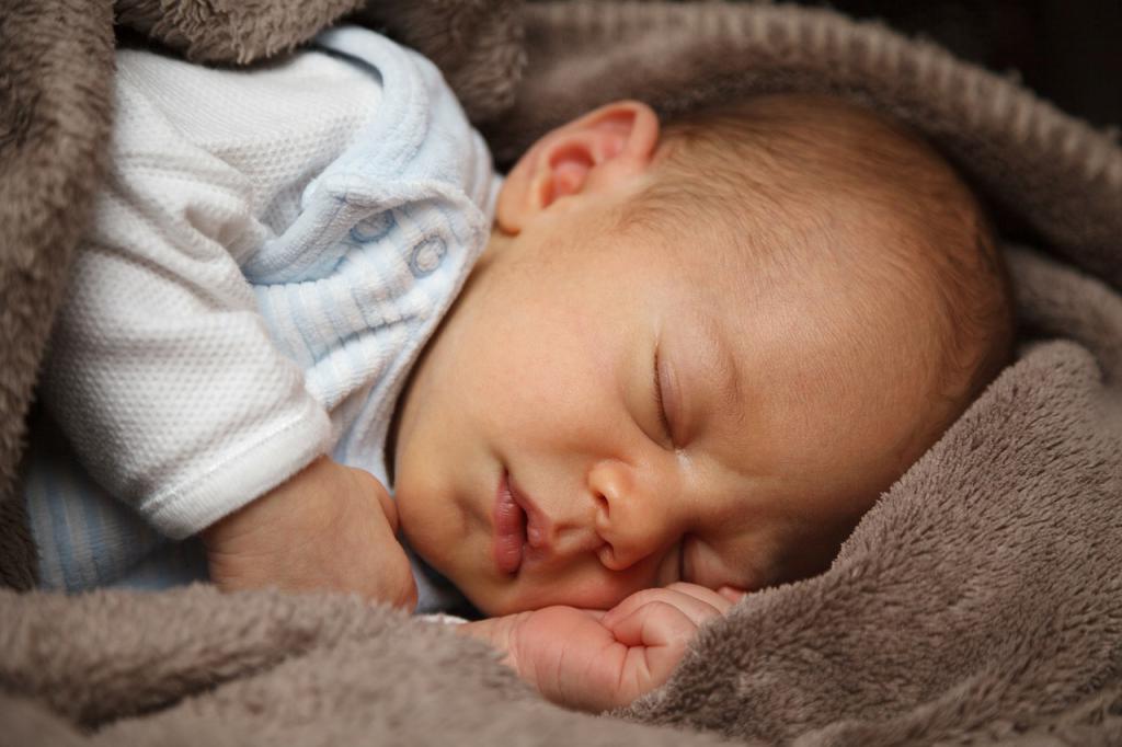 bébé dort