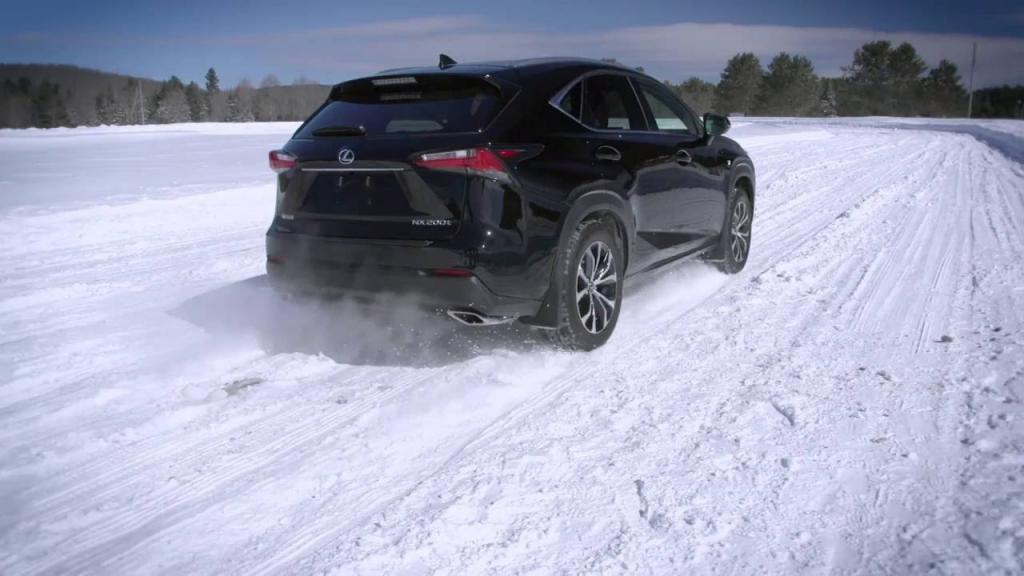 SUV en hiver