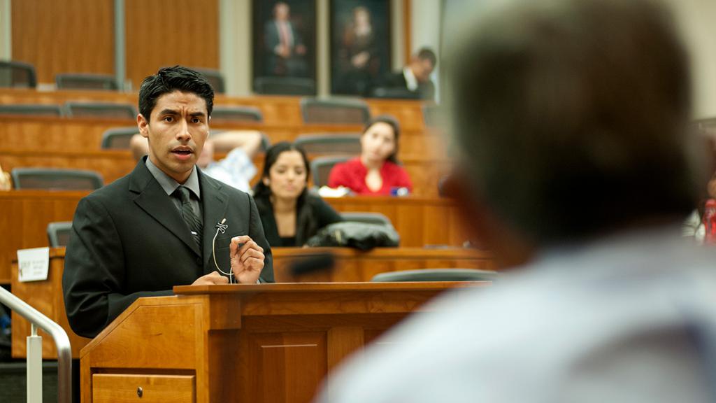 Claimant to the defendant