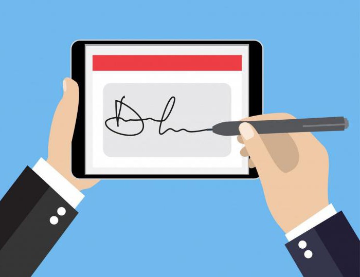 recevoir une clé de signature numérique électronique