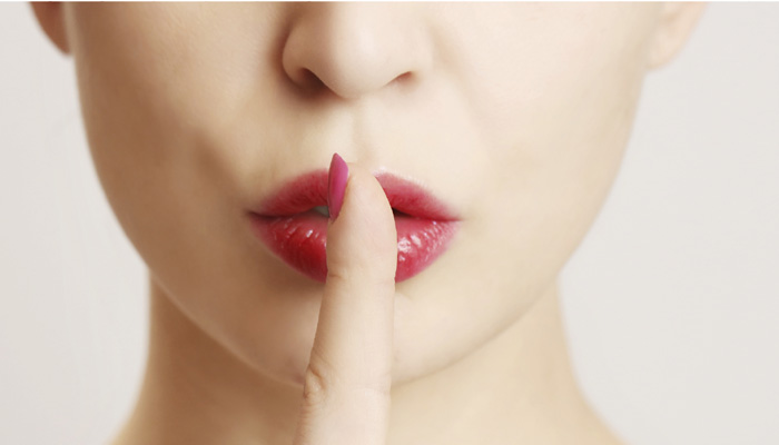 Sign of silence