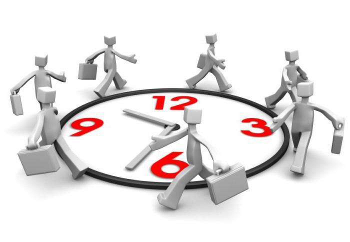 horaires de travail irréguliers