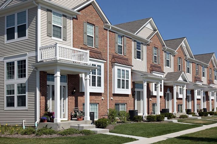 Recognize a residential building as a house of blocked development