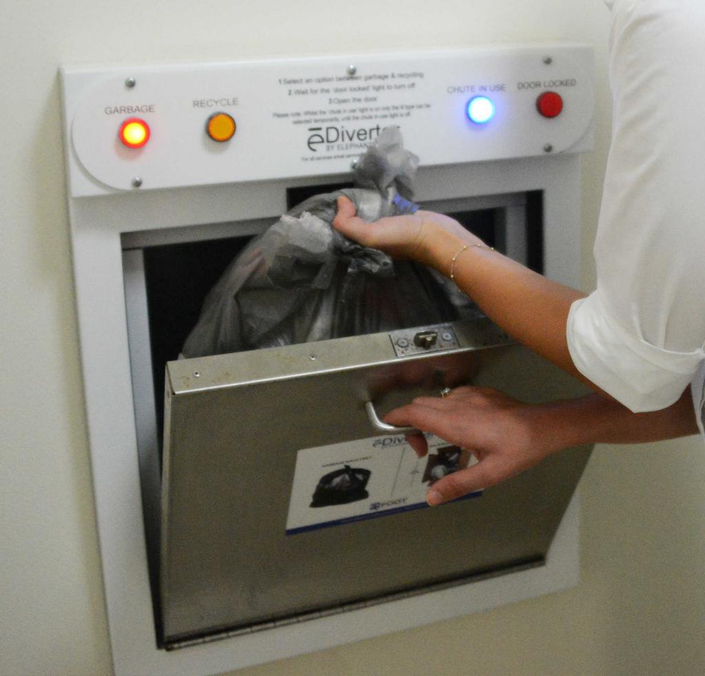 garbage chute