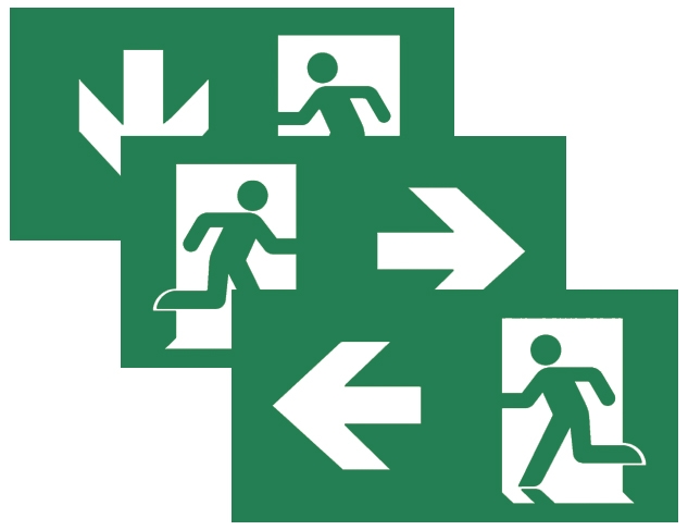 evacuation stairs