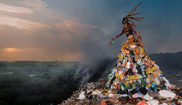 tas de déchets