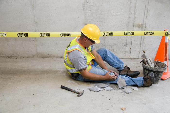 preparation of materials for the investigation of industrial accidents