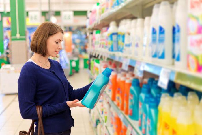 Detergent consumption rates in budgetary institutions